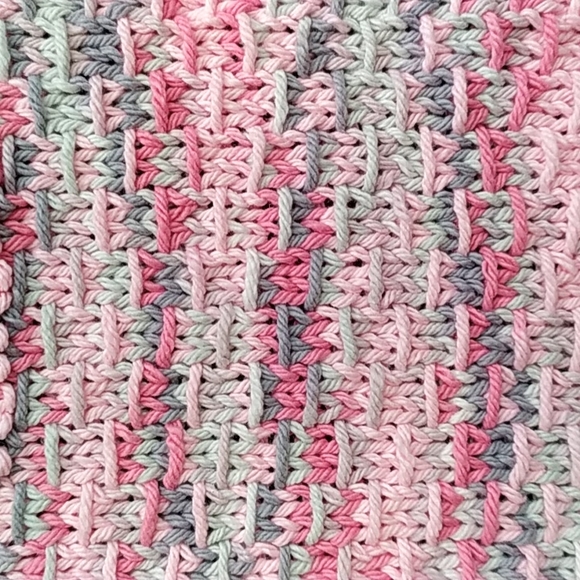Hand Knit Baby Bib - Picture 3 of 5